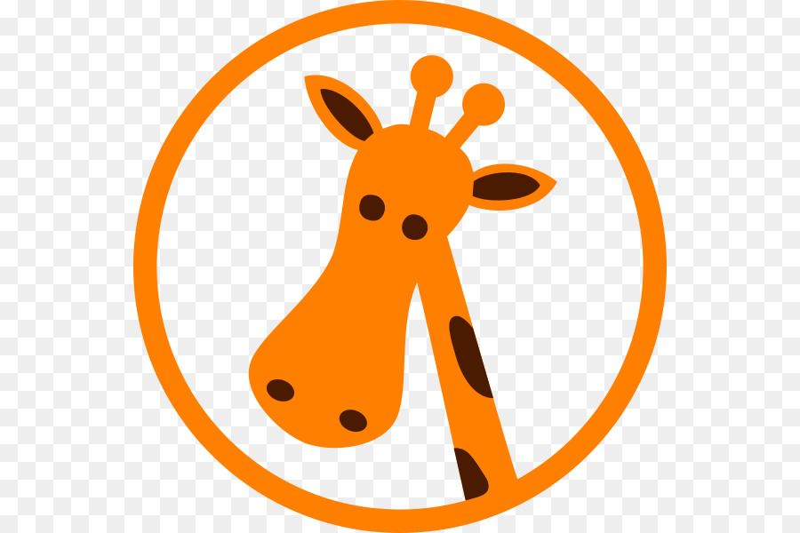 Girafa Amarela，Desenho Animado PNG