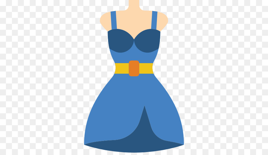 Vestido Azul，Vestir PNG