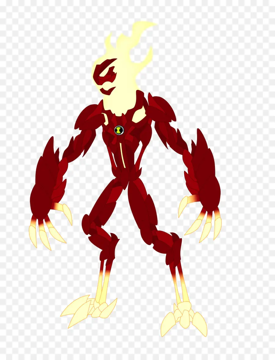 Heatblast，Ben 10 Omniverse PNG