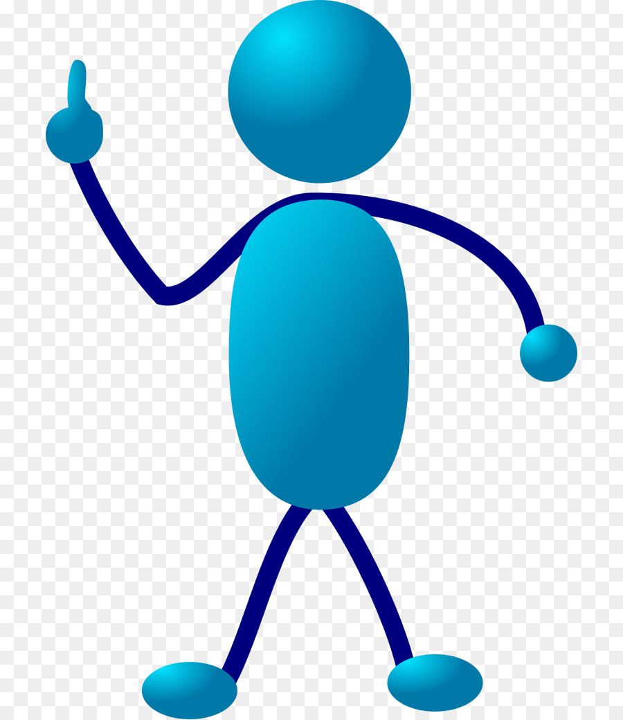 Boneco Azul，Desenho Animado PNG