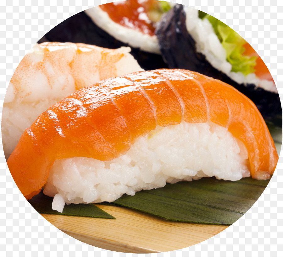 Sushi De Salmão，Japonês PNG