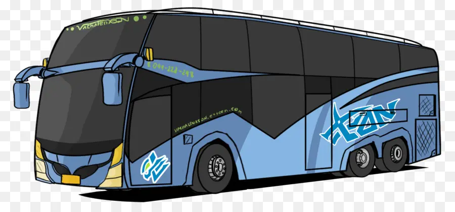 Ônibus Azul，ônibus PNG