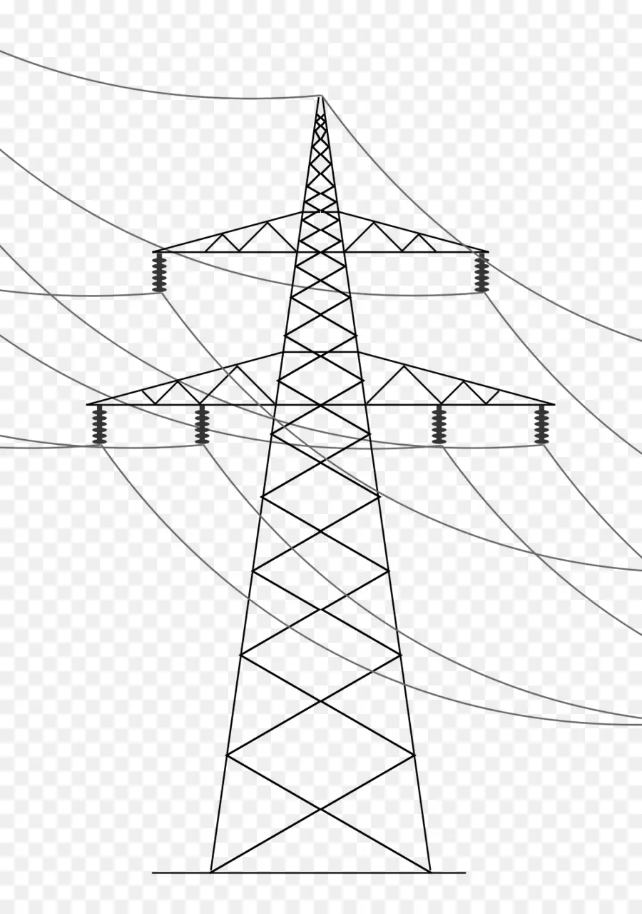 Sobrecarga Da Linha De Energia，De Transmissão De Energia Elétrica PNG