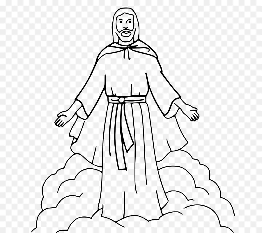 Jesus，Nuvens PNG