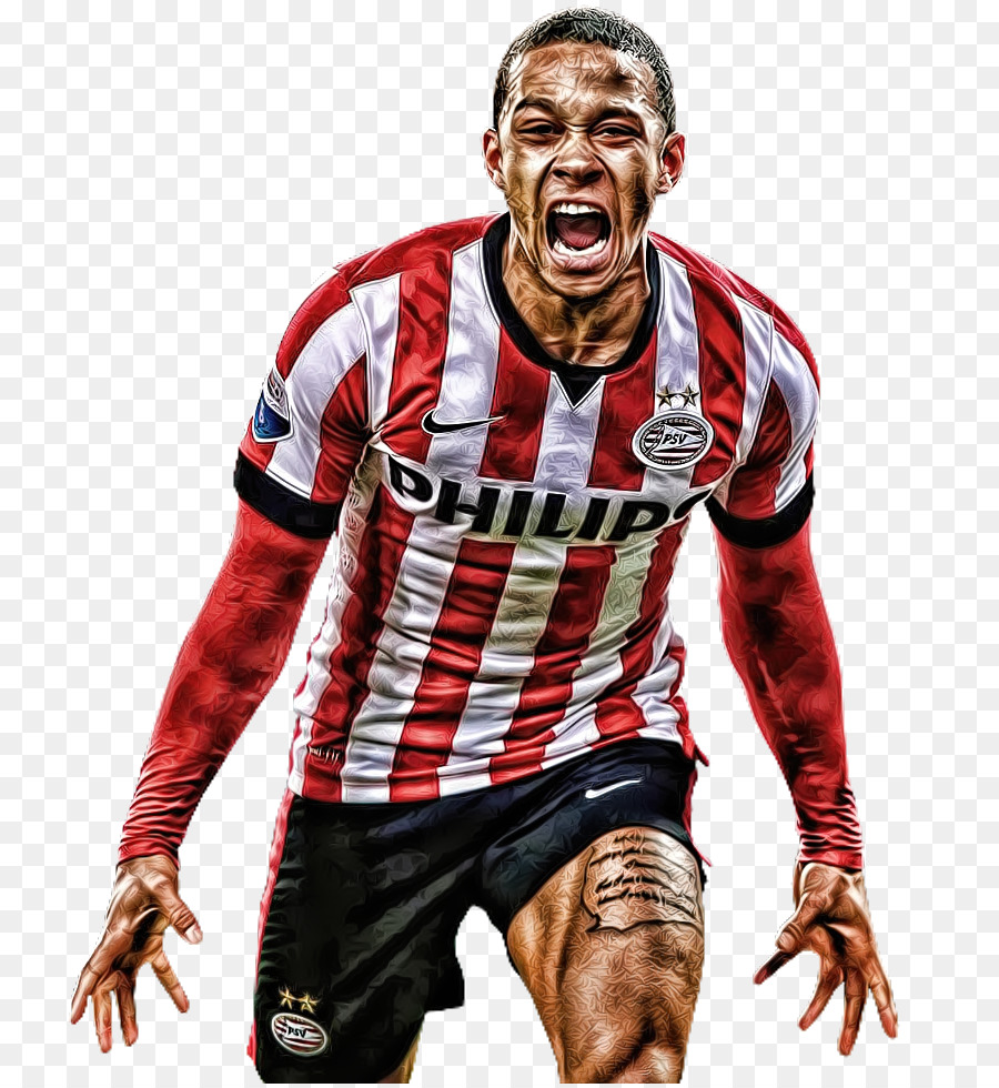 Memphis Depay Jogador De Futebol O Psv Eindhoven Png Transparente Gr Tis