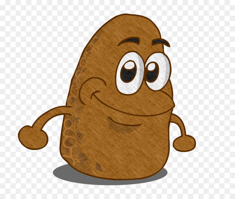 Batata De Desenho Animado，Sorrindo PNG