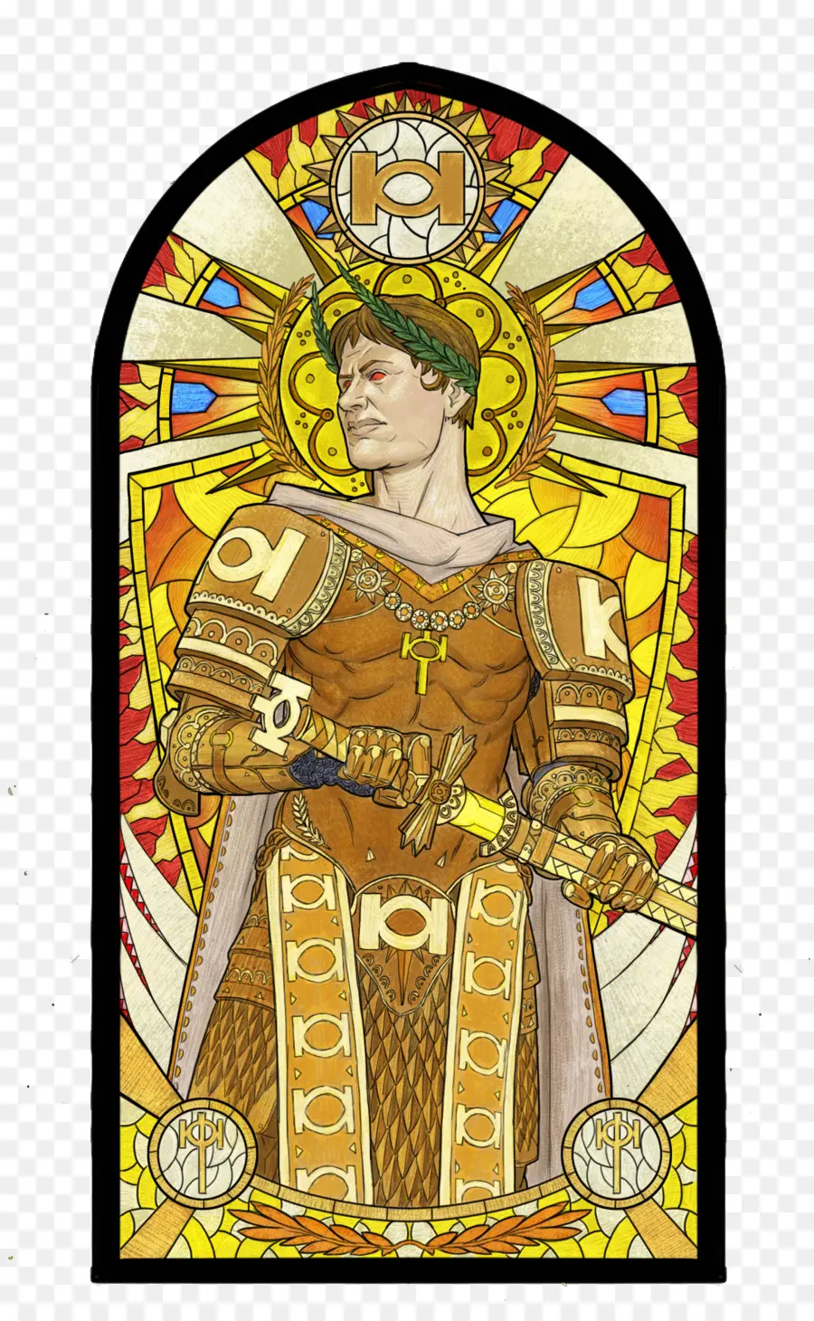 Cavaleiro Do Vitral，Medieval PNG