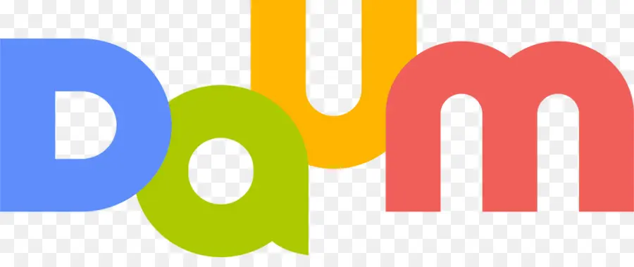 Daum Logo，Colorido PNG