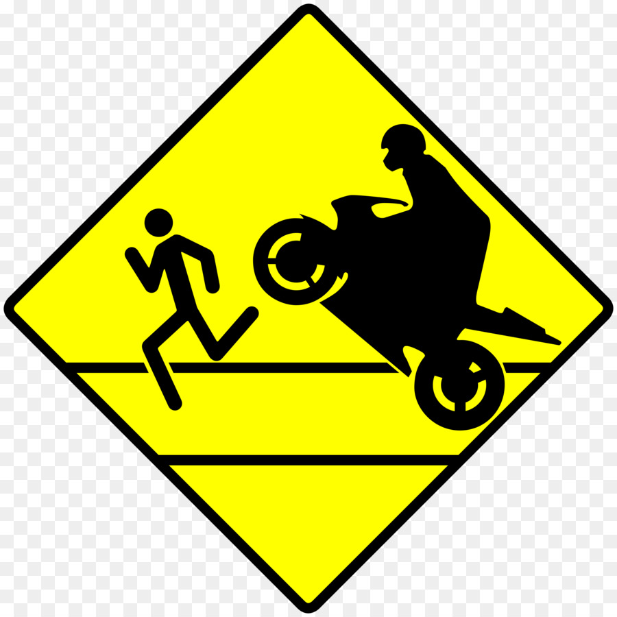 Sinal De Motocicleta，Aviso PNG