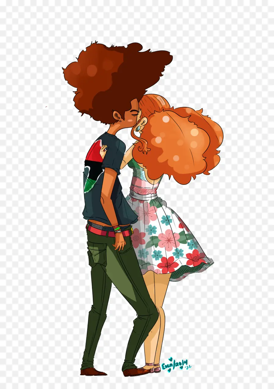 Casal，Beijo PNG