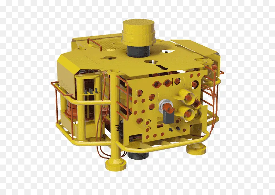 Equipamento Submarino，Amarelo PNG