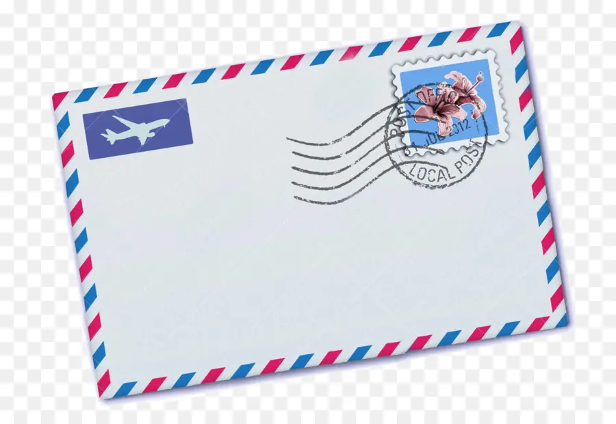 Envelope De Correio Aéreo，Postagem PNG