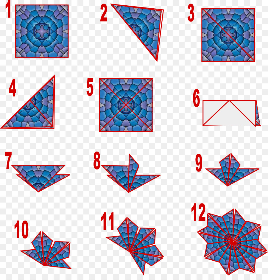 Instruções De Origami，Origami PNG