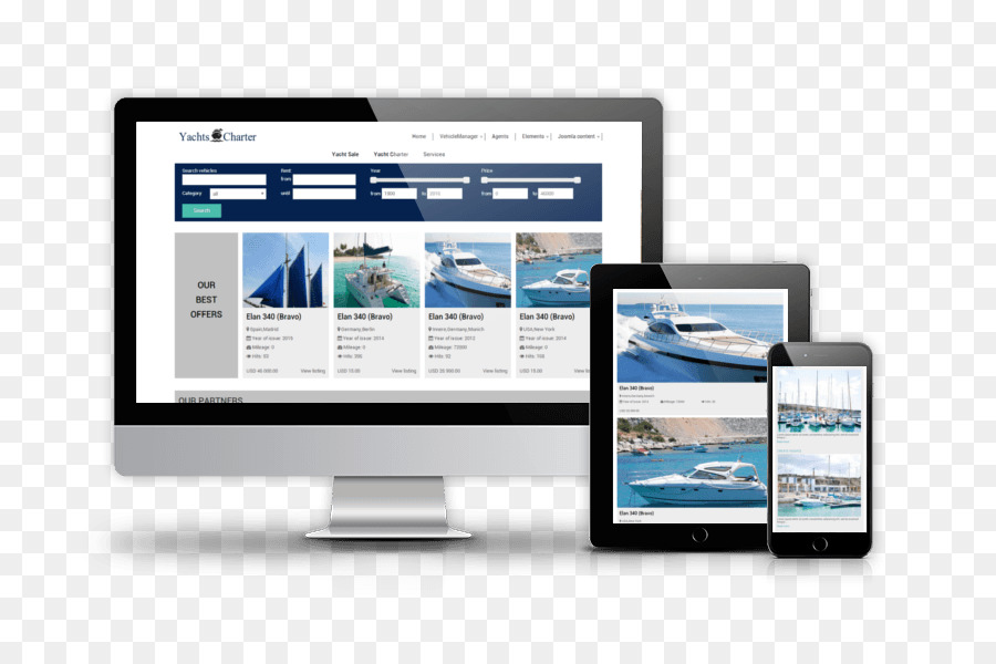 Desenvolvimento Web，Responsive Web Design PNG