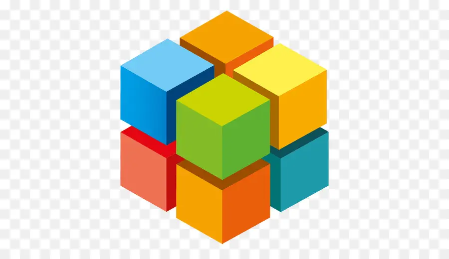 Cubo，Computação Gráfica 3d PNG