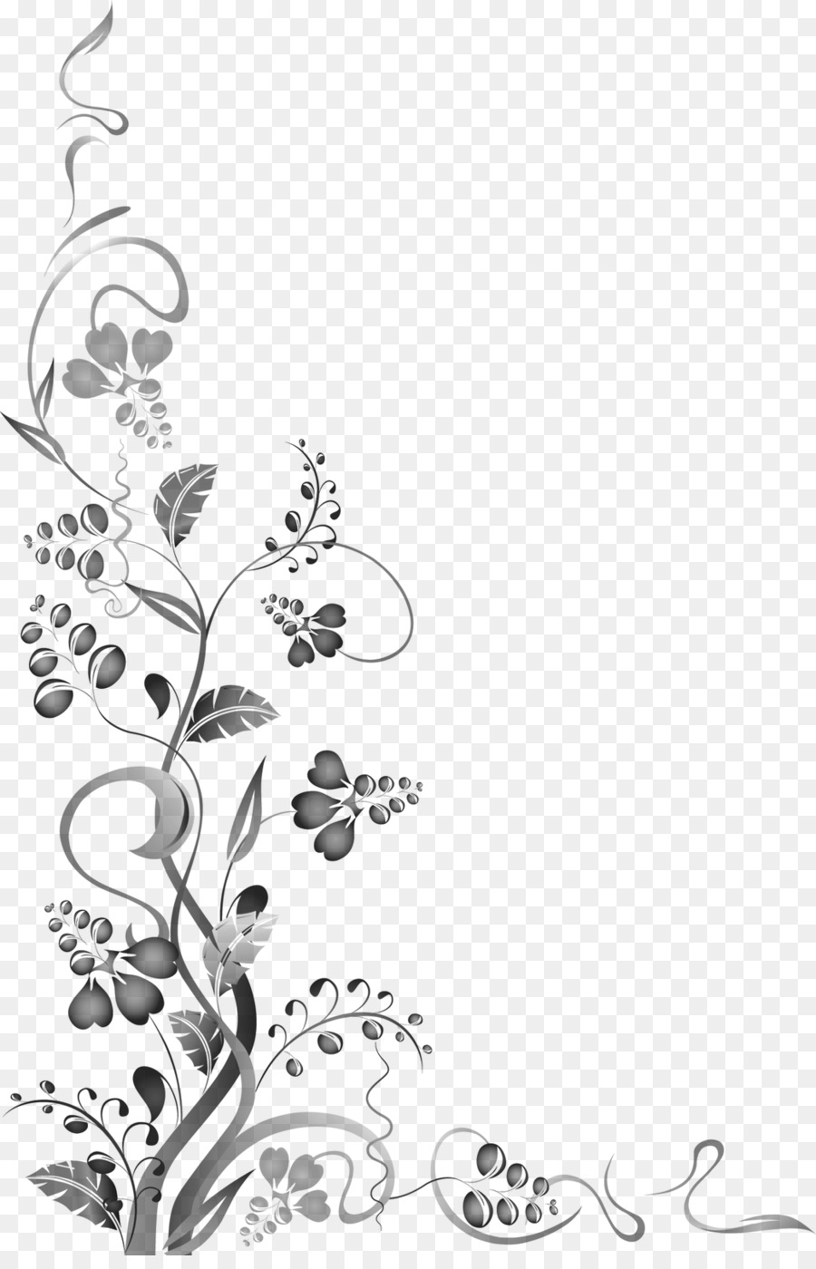 Desenho Floral，Flores PNG