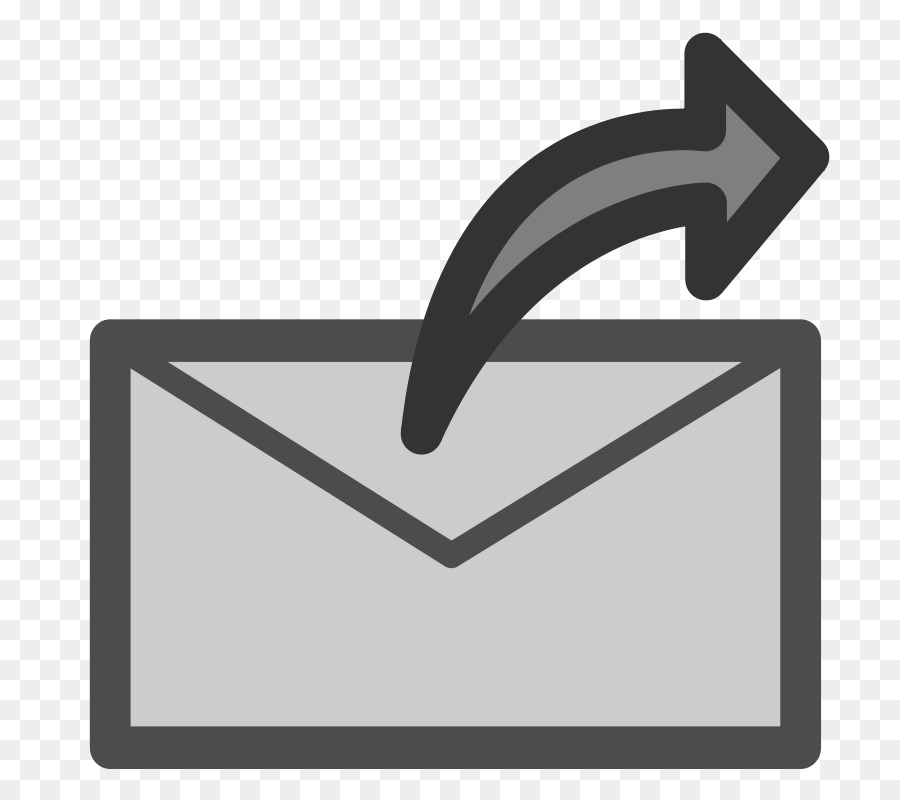 Envelope Com Seta Para A Direita，E Mail PNG