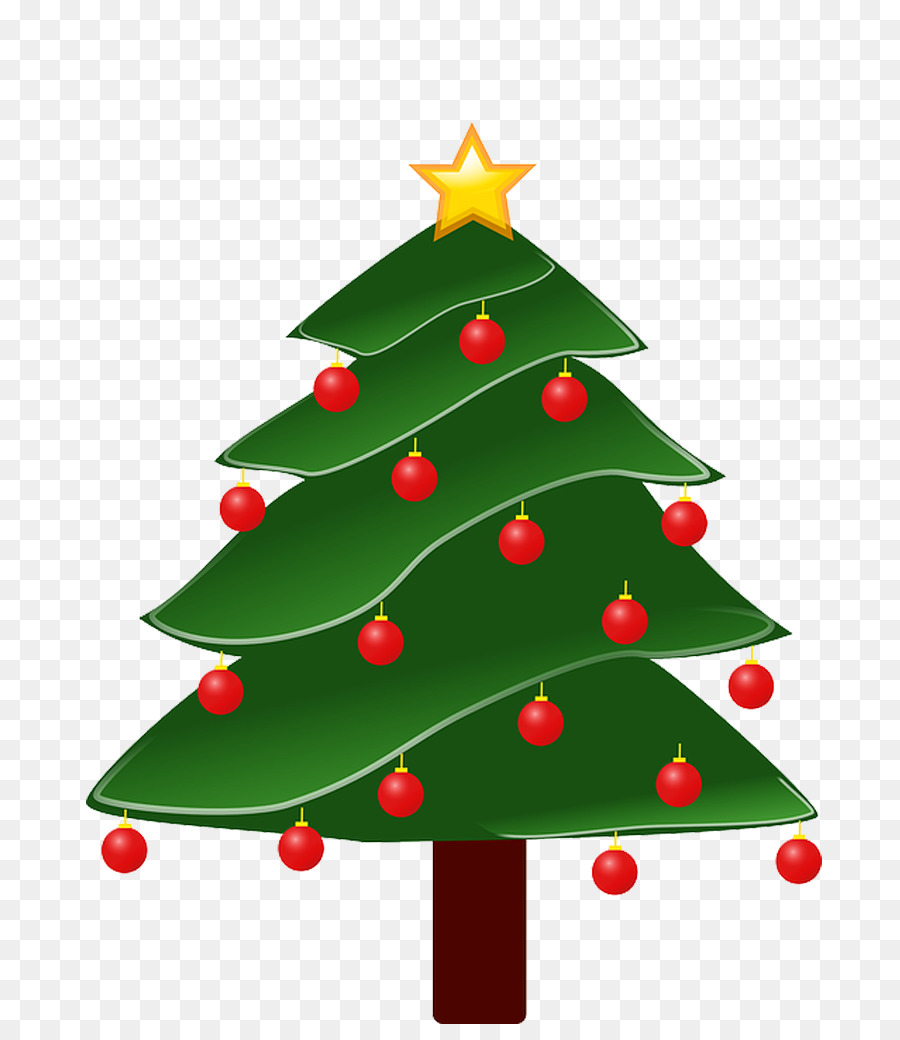 Árvore De Natal，Decorações PNG