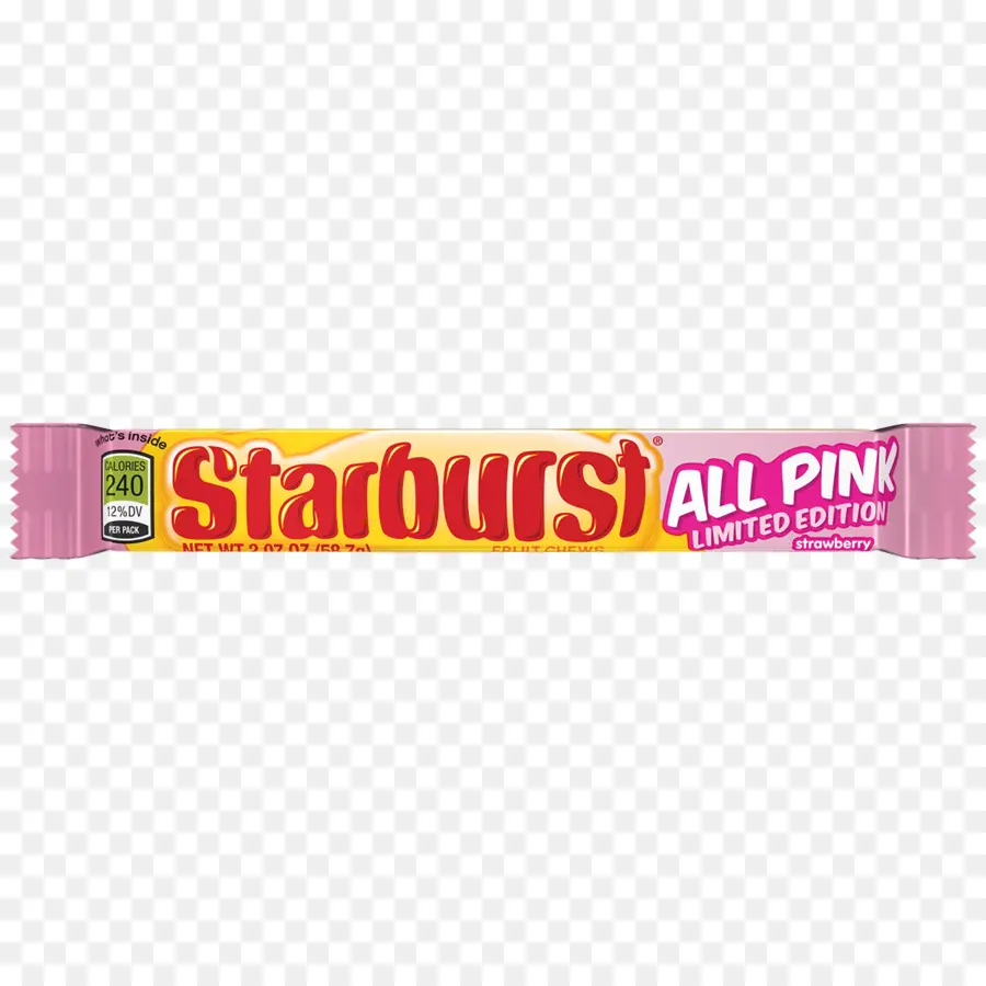 Doces Starburst，Rosa PNG