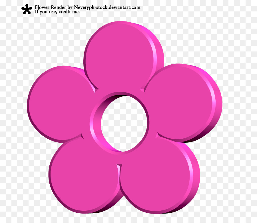 Renderização Em 3d，Flor PNG