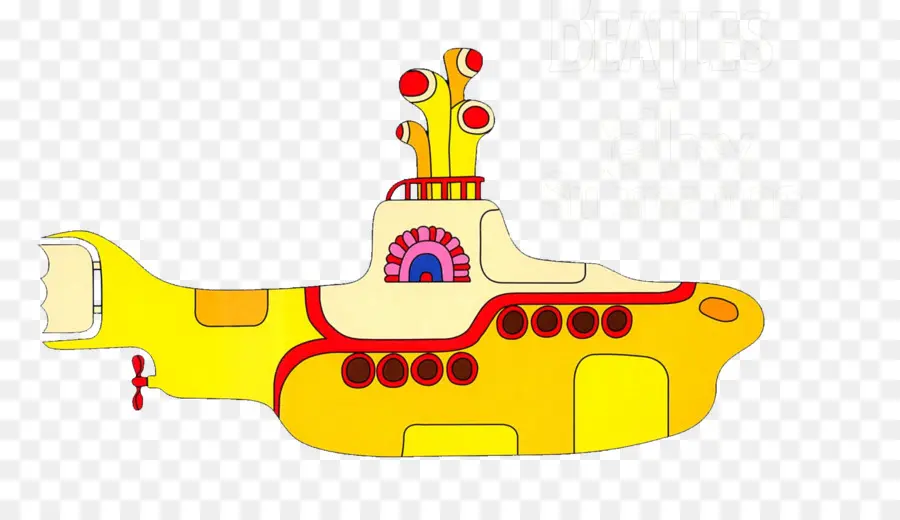 Submarino Amarelo，Beatles PNG