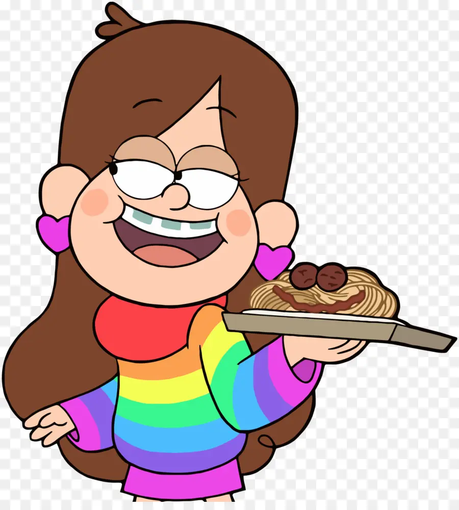 Menina Com Comida，Personagem PNG