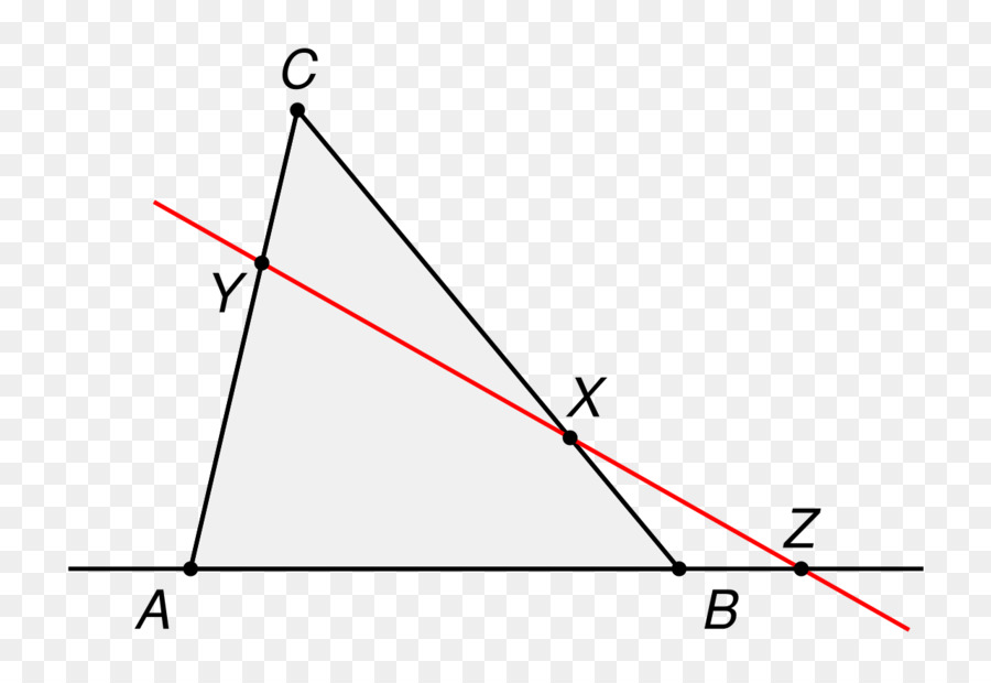 O Teorema De Menelau，Triângulo PNG