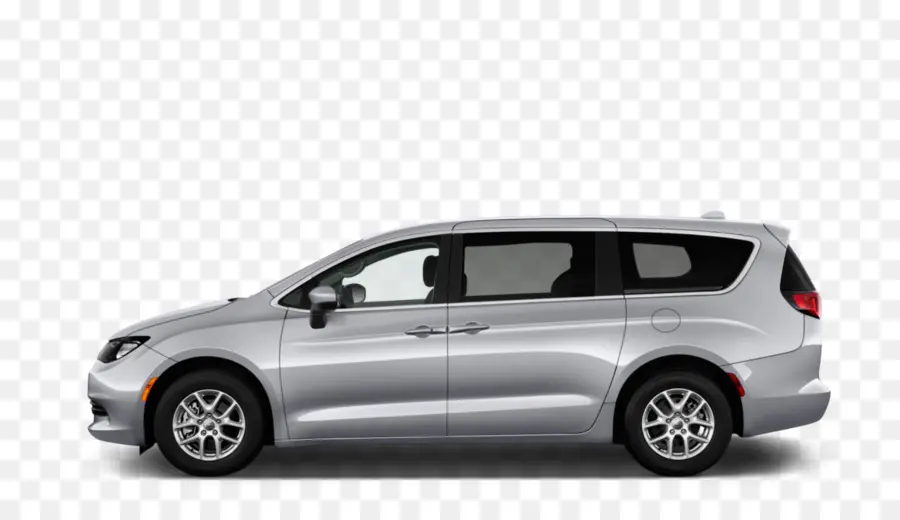 Minivan Prateada，Carro PNG