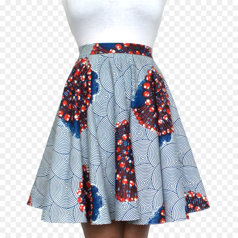 Saia Estampada，Moda PNG