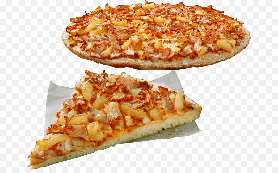 Pizza，Fatiar PNG