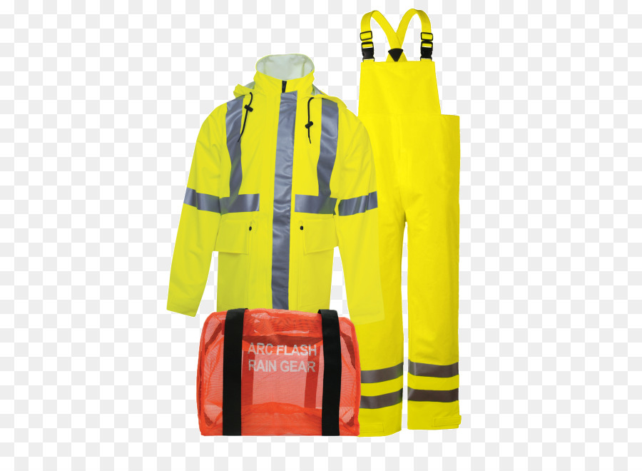 Highvisibility Roupas，Capa De Chuva PNG