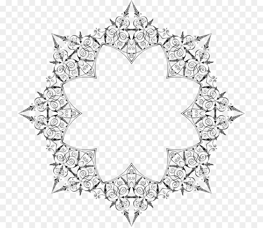 Mandala Ornamentada，Design Intrincado PNG