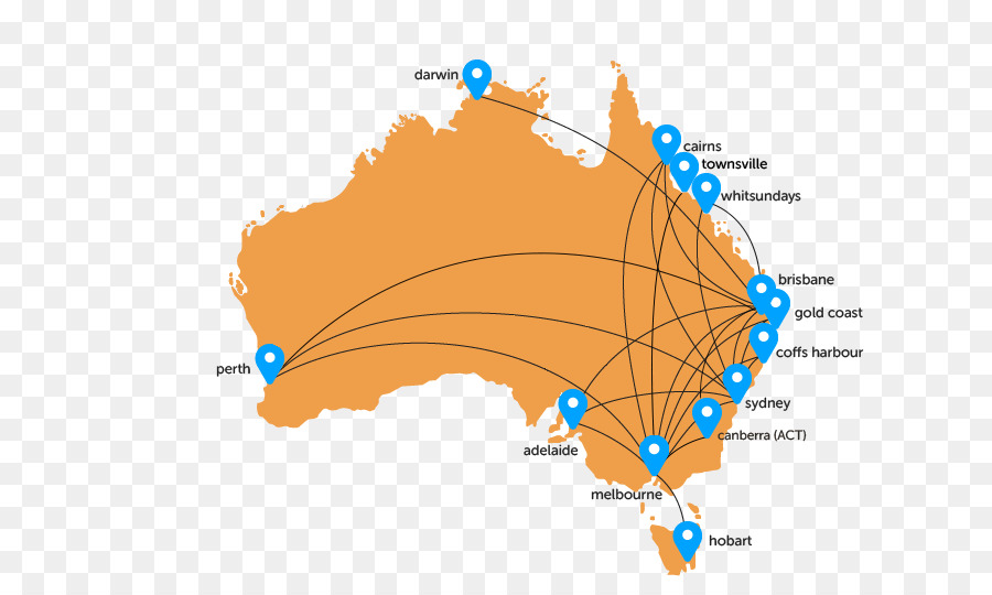 Mapa Da Austrália，Locais PNG