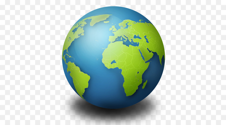 Globo，A Green Globe Padrão Da Empresa PNG