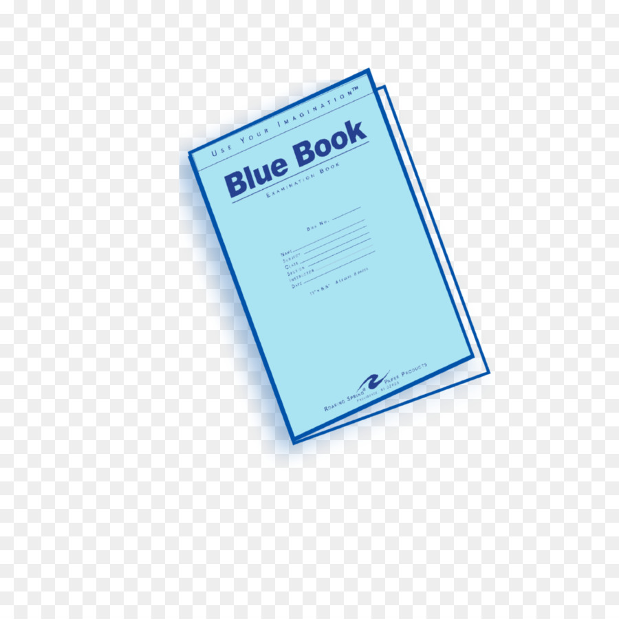 Bluebook，Livro Azul Exame PNG