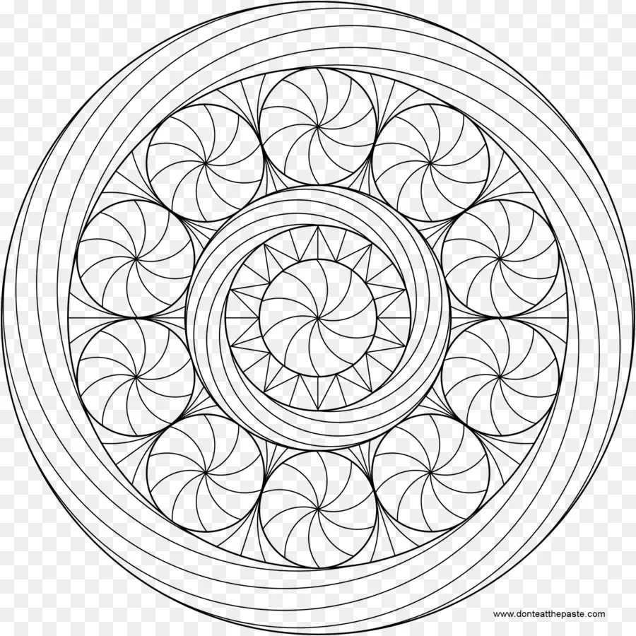 Mandala，Padrão PNG