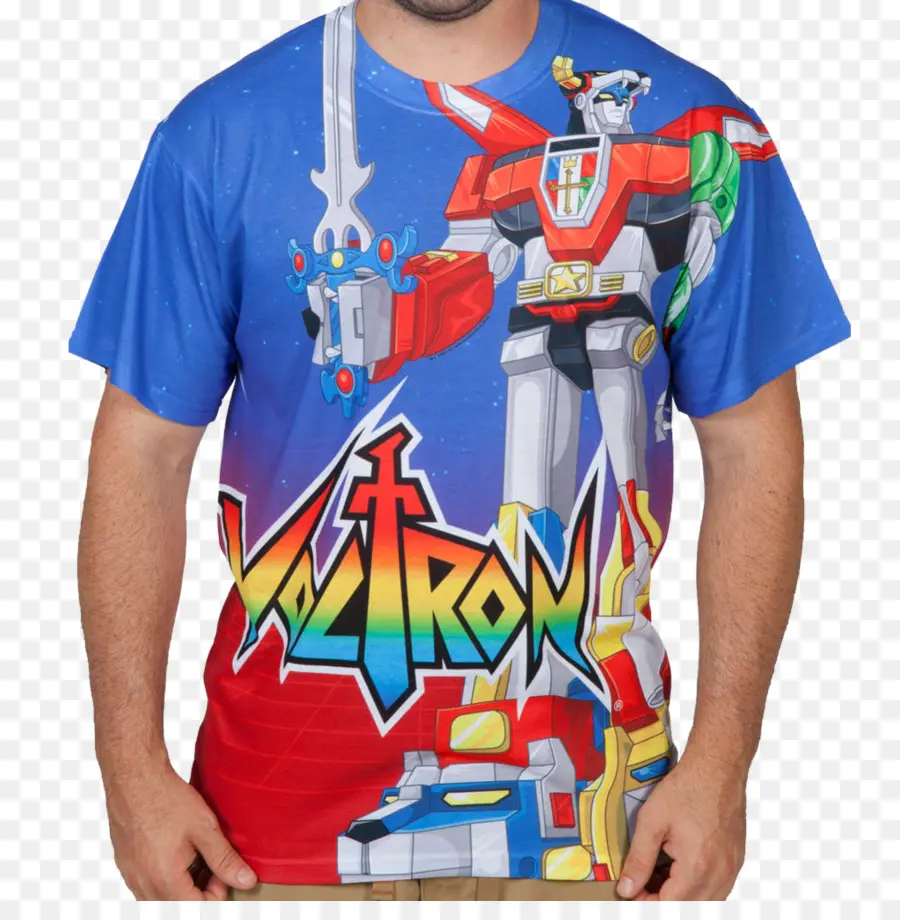 Camiseta Voltron，Desenho Animado PNG