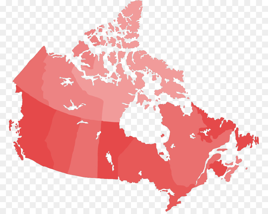 Mapa Do Canadá，País PNG