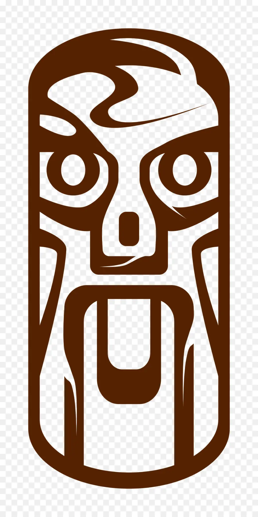 Máscara Tribal，Máscara PNG