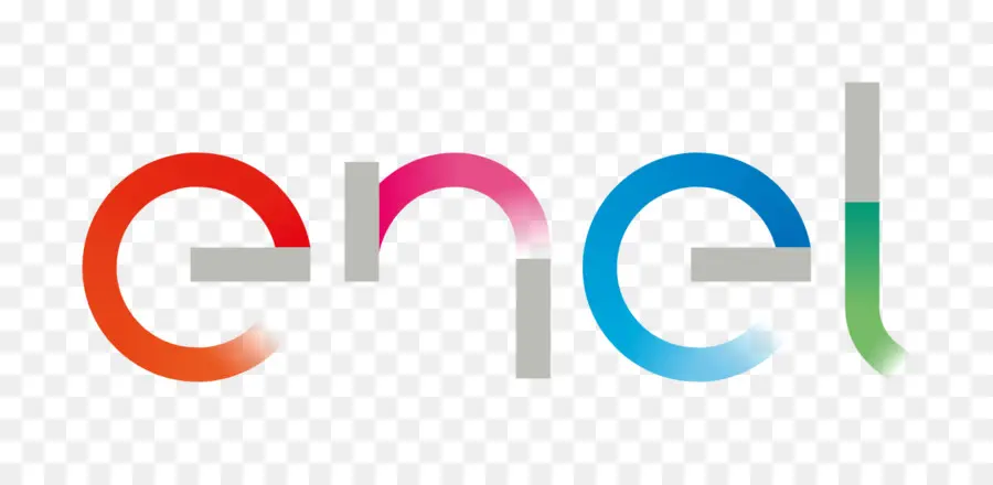 Enel Logo，Colorido PNG