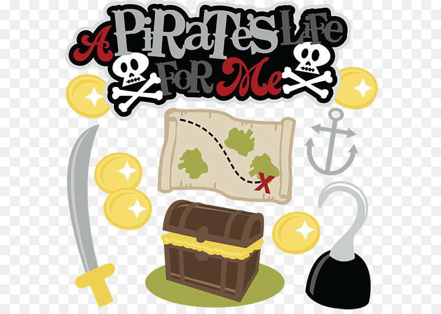 Pirate S Life For Me，Scrapbooking PNG