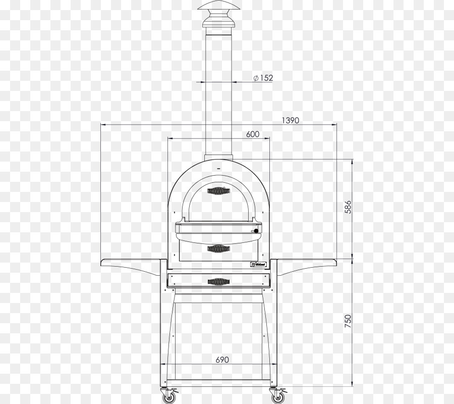 Projeto De Forno De Pizza，Dimensões PNG