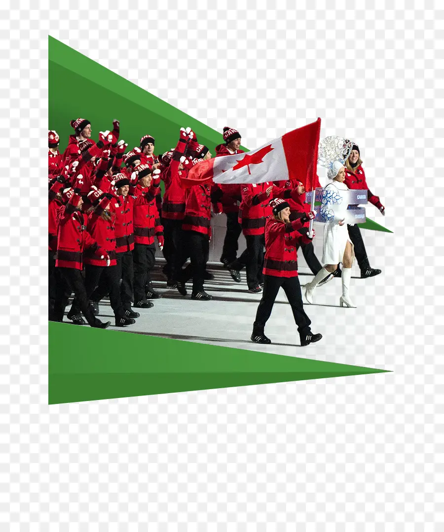 Bandeira Canadense，Parada PNG