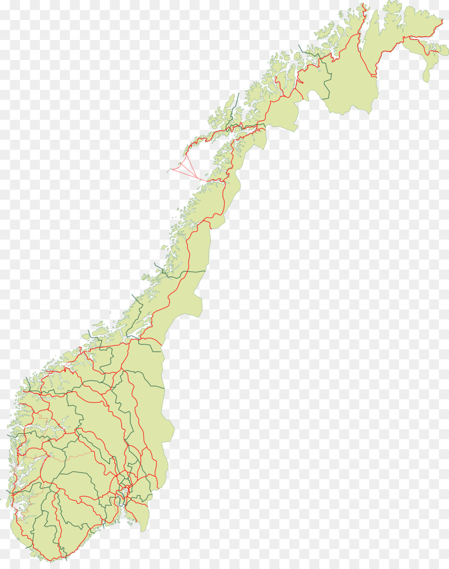 Rota Europeia E06，Norueguês Estrada Nacional PNG
