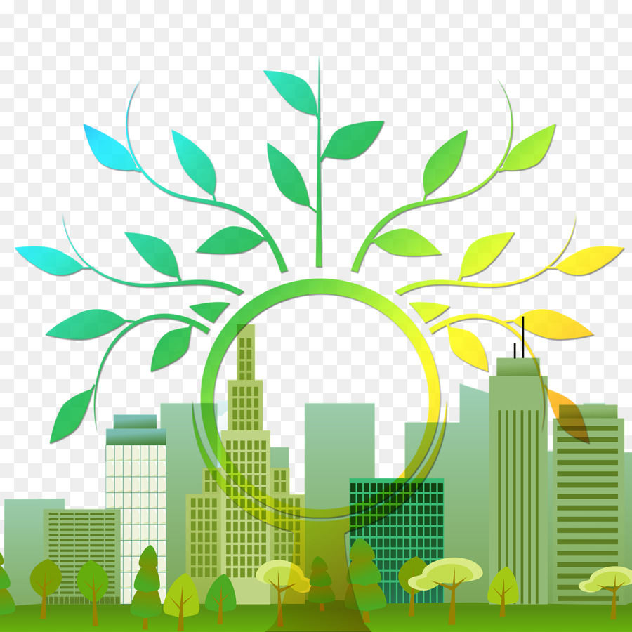 Cidade Verde，Ecológico PNG