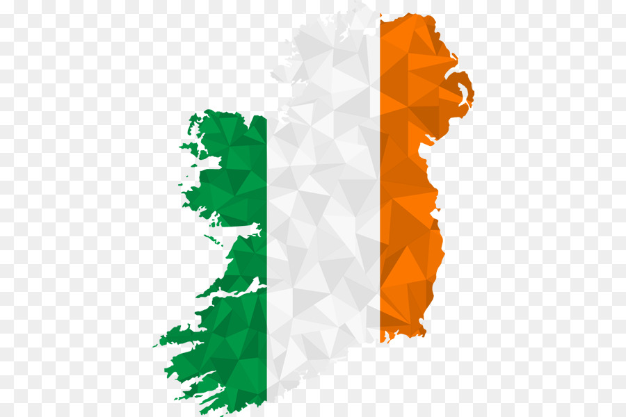 Mapa Da Irlanda，Bandeira PNG