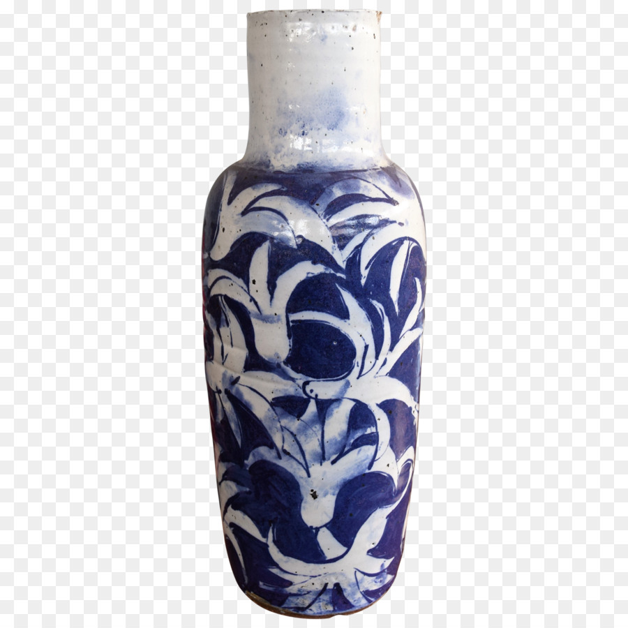 Vaso Azul E Branco，Vaso PNG