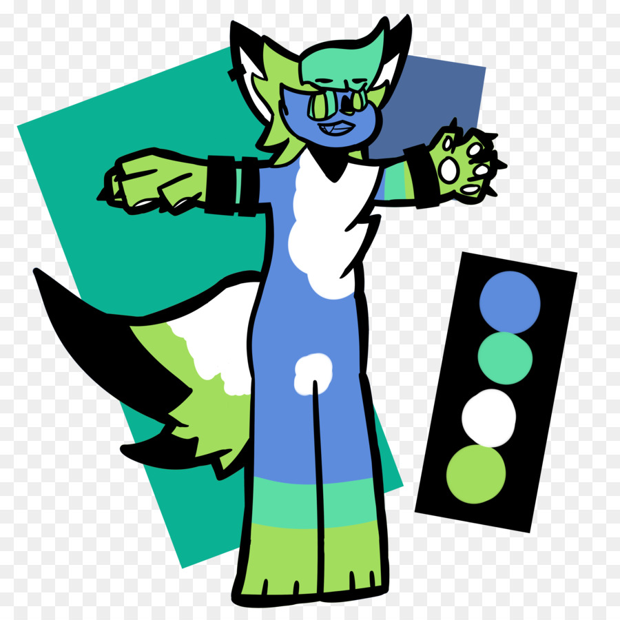 Cartoon，Verde PNG