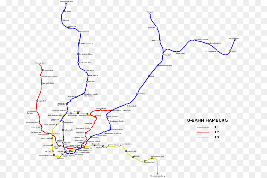 Hamburgo，Mapa PNG