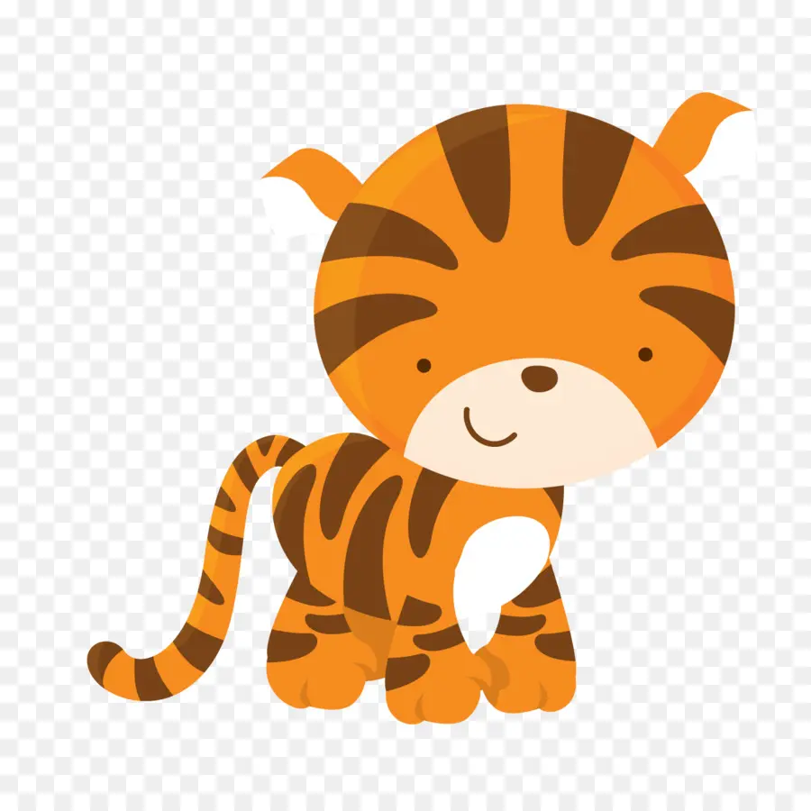 Tigre，Filhote PNG